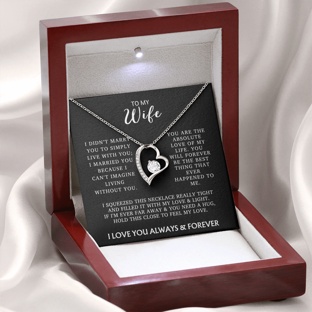 To My Wife - I Can't Imagine Life Without You - From Husband