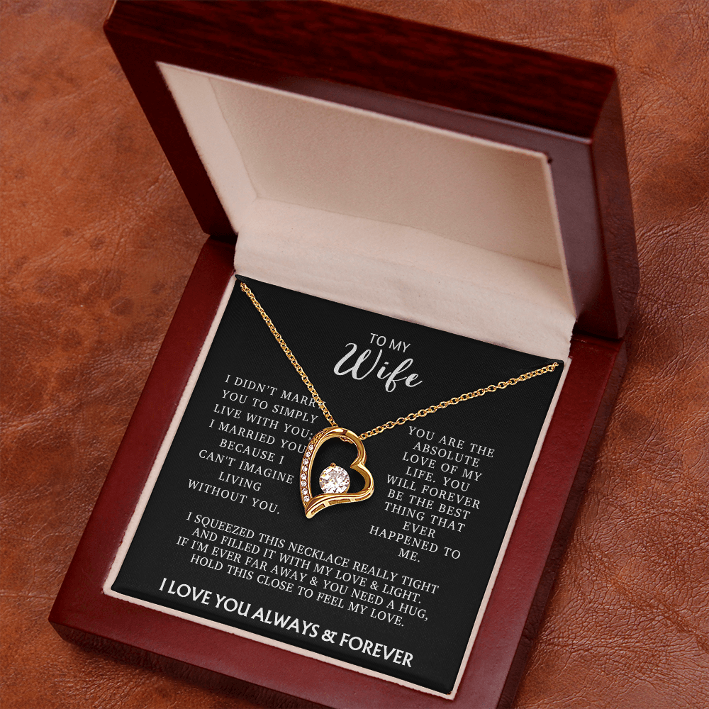 To My Wife - I Can't Imagine Life Without You - From Husband