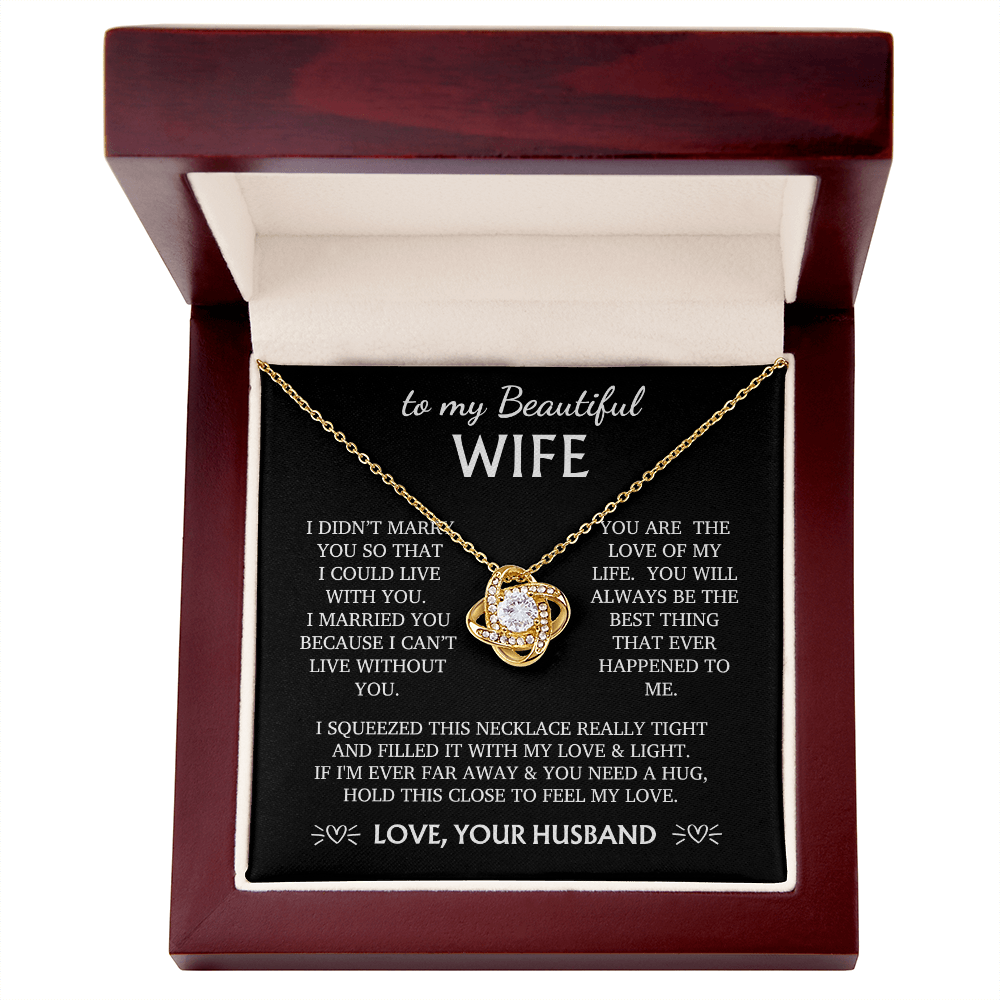 To my Wife - You are the love of my life