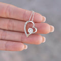To My Wife – I Can't Imagine Life Without You | Heart Necklace