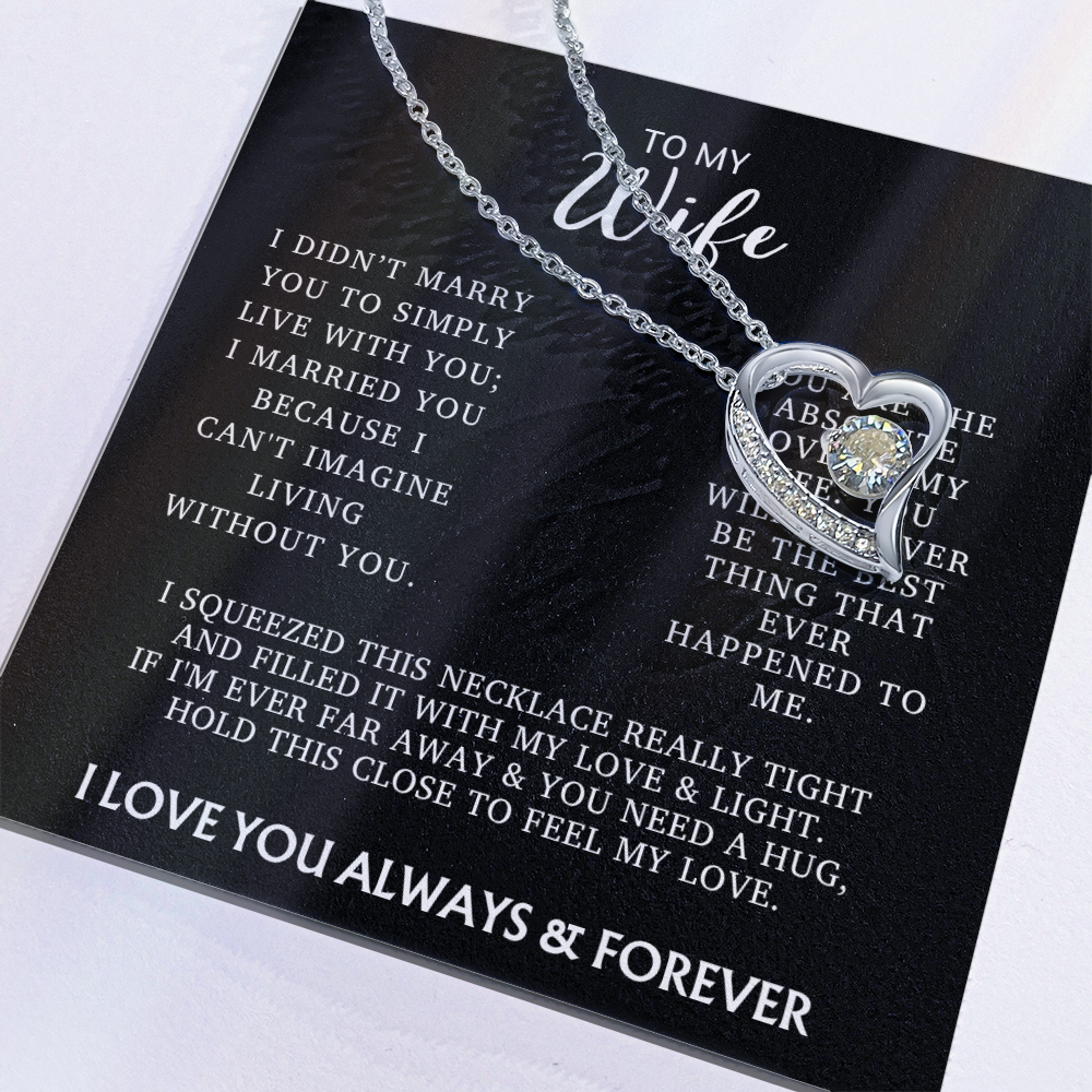 To My Wife - I Can't Imagine Life Without You - From Husband